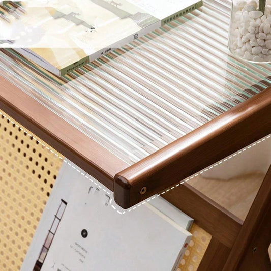 Solid Pine Wood Side Table | Rustic American Country Coffee & Bedside Table