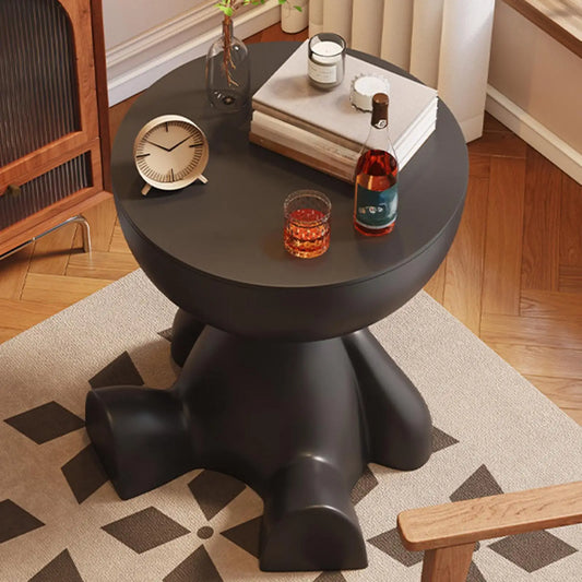 Nordic Side Table with Storage | Compact PP End Table in 4 Colors